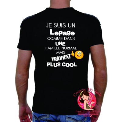 T-SHIRT FAMILLE NORMALE 4088